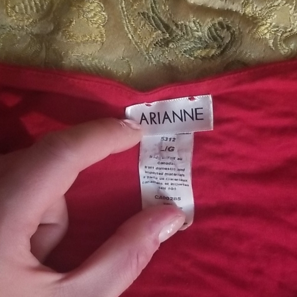 ARIANNE Red Tank Top💃 - Picture 2 of 6